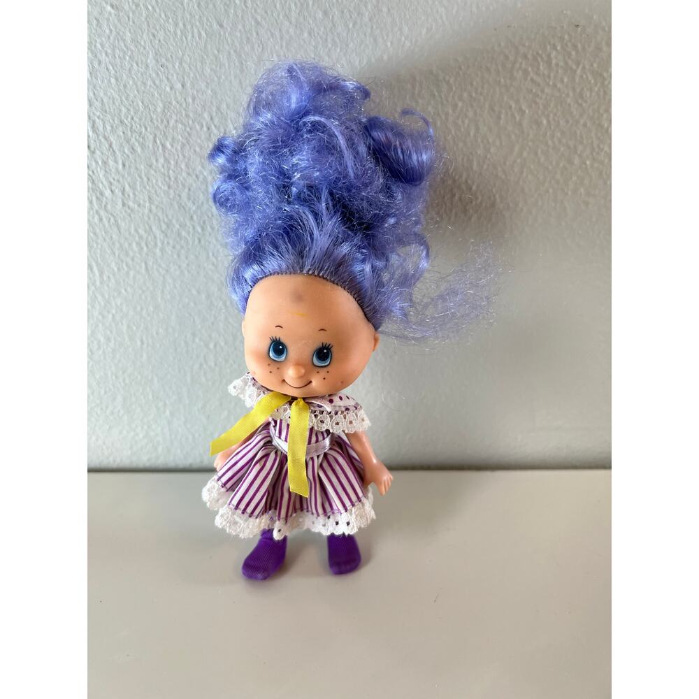 Vintage Sweet Scents Candy Doll Purple Grape No- Scent 1990's